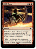 Well Done Unfinity 128 C Magic: The Gathering Near Mint
