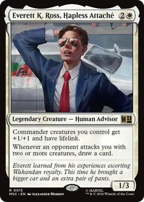 Everett K. Ross, Hapless Attaché MSC 13 NM Magic: The Gathering