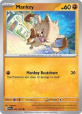 Mankey 045/091 SV: Paldean Fates Pokémon TCG