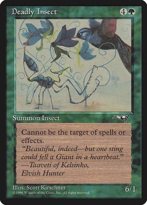 Deadly Insect ALL 86a LP Magic: The Gathering