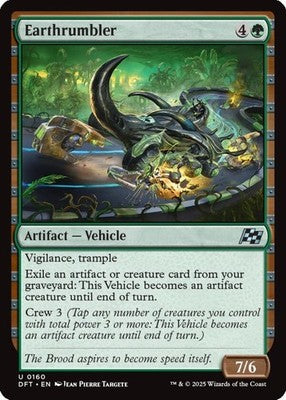 Earthrumbler DFT 160 NM Magic: The Gathering