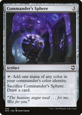 Commander's Sphere AFC 203 NM Magic: The Gathering