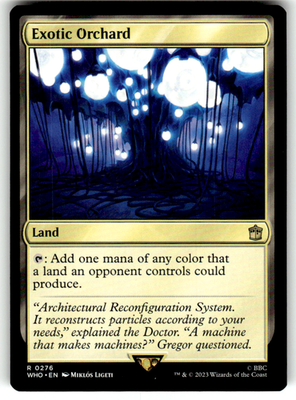 Exotic Orchard Universes Beyond: Doctor Who 276 R Magic: The Gathering Near Mint