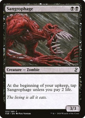 Sangrophage TSR 135 NM Magic: The Gathering