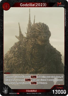 Godzilla (2023) ( ) EBP04-010 Booster Set 4: Endless Wars Godzilla Card Game