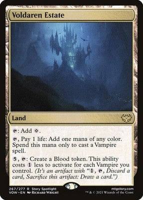Voldaren Estate VOW 267 NM Magic: The Gathering