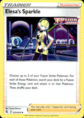 Elesa's Sparkle Fusion Strike 233/264 Uncommon Pokémon — English Lightly Played