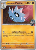 Team Rocket's Pupitar 095/182 SV10: Destined Rivals Reverse Holofoil Pokémon TCG