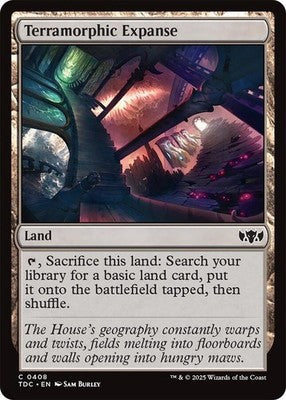 Terramorphic Expanse TDC 408 NM Magic: The Gathering