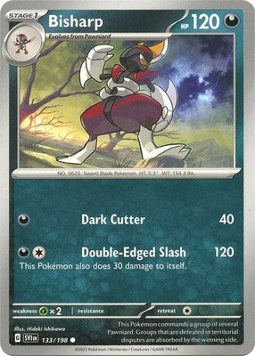 Bisharp 133/198 SV01: Scarlet & Violet Base Set Pokémon TCG