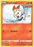 Scorbunny 026/198 SWSH06: Chilling Reign Pokémon TCG