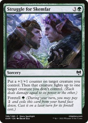 Struggle for Skemfar KHM 196 Foil NM Magic: The Gathering
