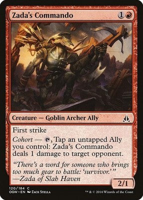 Zada's Commando OGW 120 NM Magic: The Gathering