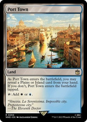 Port Town WHO 294 NM Magic: The Gathering