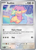Audino 173/197 SV03: Obsidian Flames Reverse Holofoil Pokémon TCG