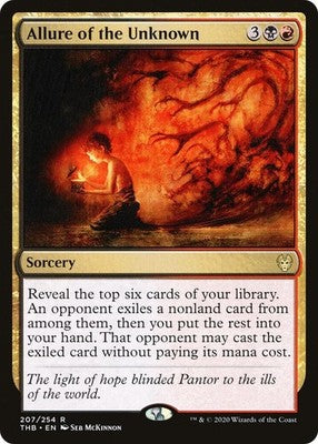 Allure of the Unknown THB 207 NM Magic: The Gathering