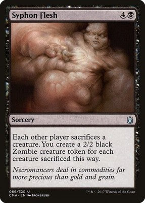 Syphon Flesh CMA 69 NM Magic: The Gathering