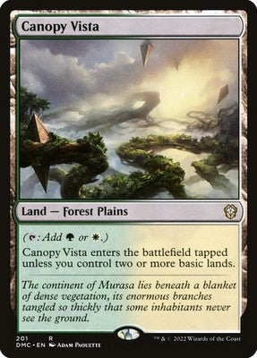 Canopy Vista DMC 201 NM Magic: The Gathering