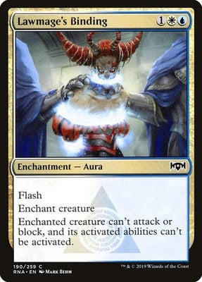 Lawmage's Binding RNA 190 NM Magic: The Gathering