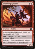 Swarming Goblins AFR 162 Foil NM Magic: The Gathering