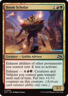 Boom Scholar DFT 189 NM Magic: The Gathering