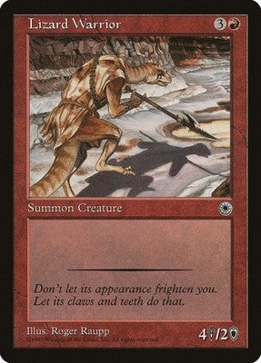 Lizard Warrior POR 139 LP Magic: The Gathering