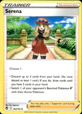 Serena Silver Tempest 164/195 Uncommon Pokémon — English Lightly Played
