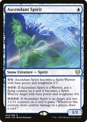 Ascendant Spirit KHM 43 LP Magic: The Gathering
