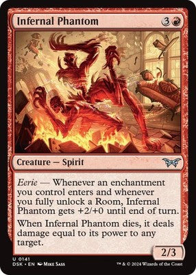 Infernal Phantom DSK 141 NM Magic: The Gathering