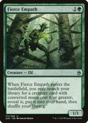 Fierce Empath A25 171 NM Magic: The Gathering