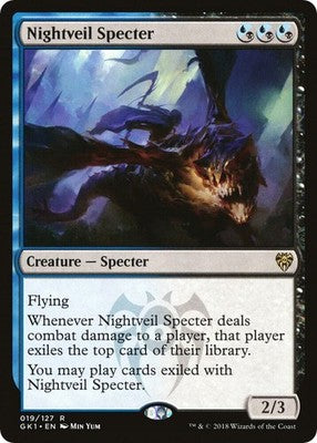 Nightveil Specter GK1 19 NM Magic: The Gathering