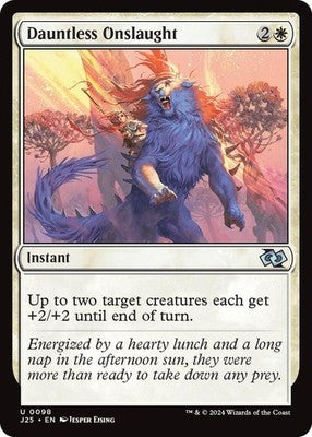 Dauntless Onslaught J25 98 NM Magic: The Gathering
