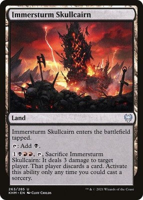 Immersturm Skullcairn KHM 263 NM Magic: The Gathering