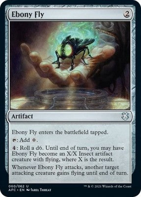 Ebony Fly AFC 60 NM Magic: The Gathering