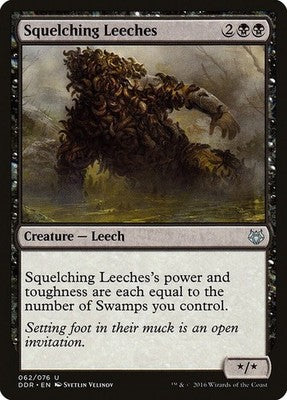 Squelching Leeches DDR 62 NM Magic: The Gathering