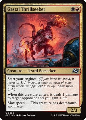 Gastal Thrillseeker DFT 205 NM Magic: The Gathering