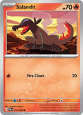 Salandit 015/088 ME03: Perfect Order Reverse Holofoil Pokémon TCG