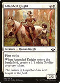 Attended Knight MM3 1 NM Magic: The Gathering