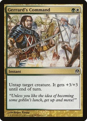 Gerrard's Command DDE 53 NM Magic: The Gathering