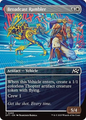 Broadcast Rambler DFT 293 Foil NM Magic: The Gathering