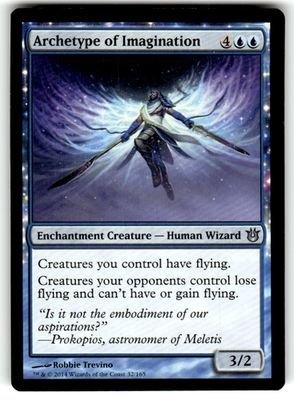 Archetype of Imagination Born of the Gods 32 U Magic: The Gathering Near Mint