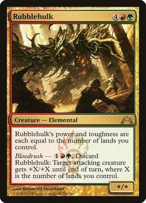 Rubblehulk GTC 191 NM Magic: The Gathering