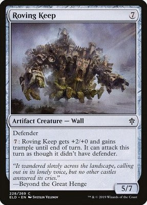 Roving Keep ELD 228 NM Magic: The Gathering