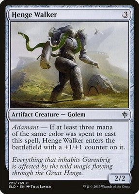 Henge Walker ELD 221 NM Magic: The Gathering
