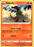 Salandit Crown Zenith 027/159 Common Pokémon — English Near Mint