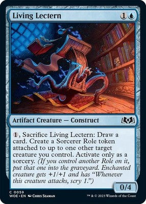 Living Lectern WOE 59 NM Magic: The Gathering