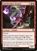 Sparktongue Dragon CMR 202 NM Magic: The Gathering