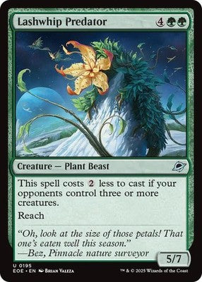 Lashwhip Predator EOE 195 Foil NM Magic: The Gathering