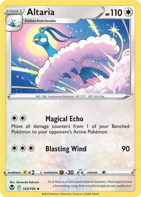 Altaria 143/195 SWSH12: Silver Tempest Pokémon TCG