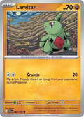 Larvitar 080/159 SV09: Journey Together Reverse Holofoil Pokémon TCG